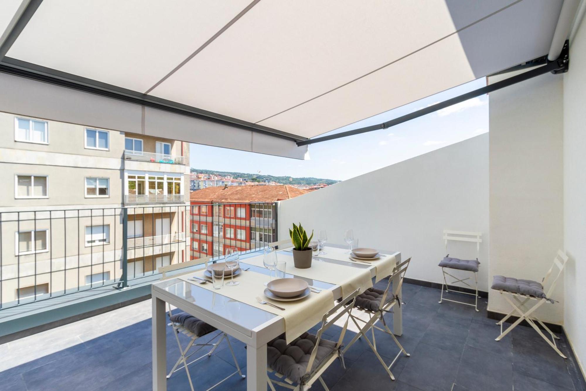Urbanfive Apartamentos Ourense Centro Exteriör bild